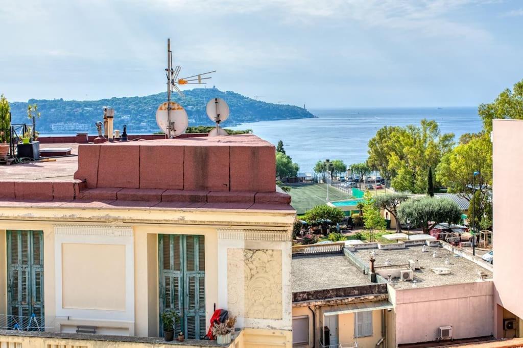 #24 Marie-Claire Suite Sea View/Balcony/Ac/5Min Port Villefranche-sur-Mer Exterior foto