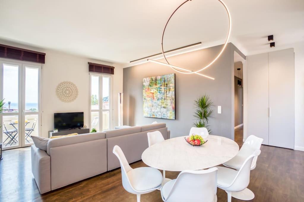 #24 Marie-Claire Suite Sea View/Balcony/Ac/5Min Port Villefranche-sur-Mer Exterior foto